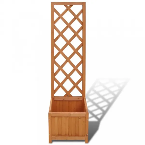 Záhradný kvetináč s treláží 40x30x135 cm Dekorhome