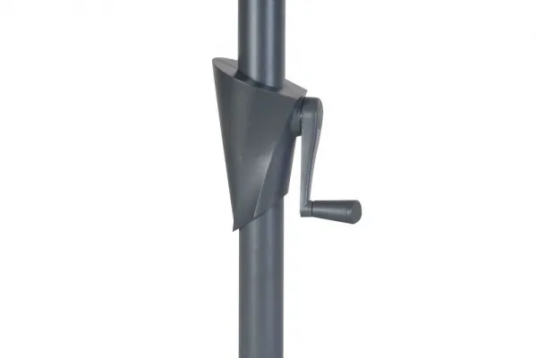 Slunečník ø 400 cm Rojaplast Sivá