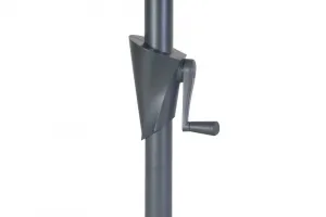 Slunečník ø 400 cm Rojaplast Sivá