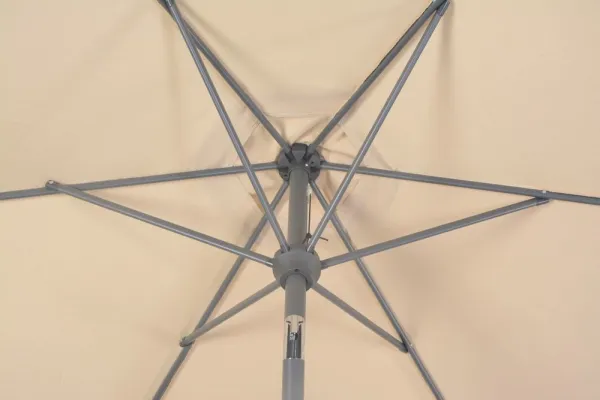 Náklápací slnečník ø 300 cm Rojaplast Zelená