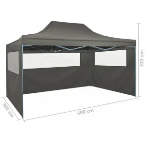 Skladacia party stan s bočnicami 3x4 m Dekorhome