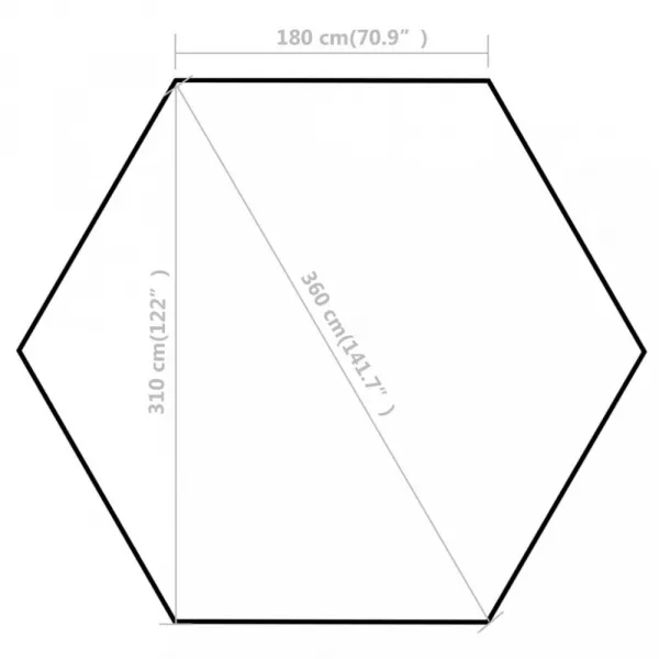 Party stan 3,5x3 m Dekorhome