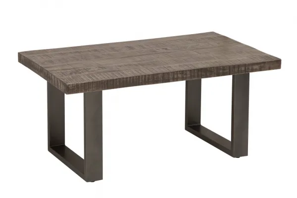 LuxD Konferenčný stolík Thunder II 100 cm mango