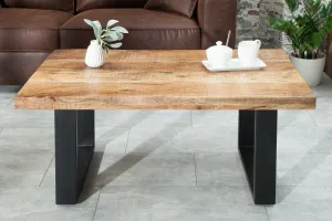 LuxD Konferenčný stolík Thunder II 100 cm mango