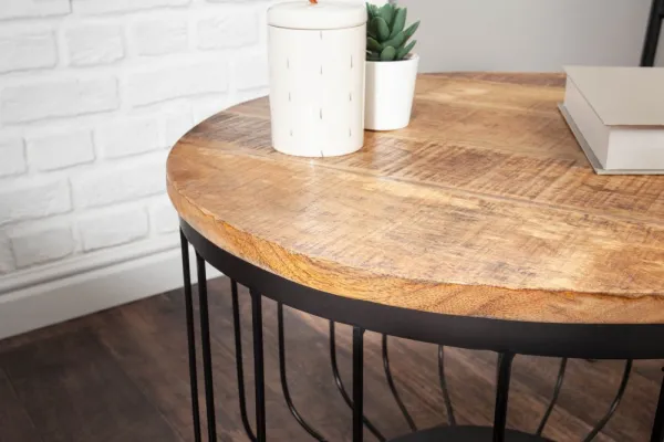LuxD Konferenčný stolík Unity Loft 56cm mango
