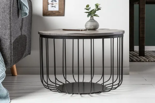 LuxD Konferenčný stolík Unity Loft 56cm mango
