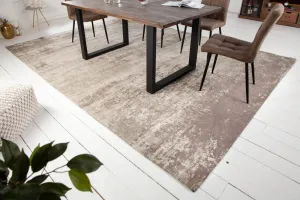 Koberec ASH Dekorhome Sivohnedá / žltá