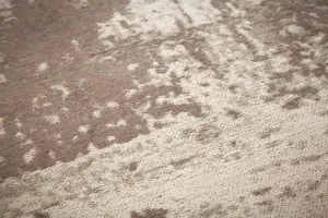 Koberec ASH Dekorhome Sivohnedá / žltá