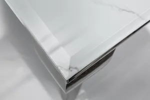 Konferenčný stolík ZETHOS Dekorhome Biela