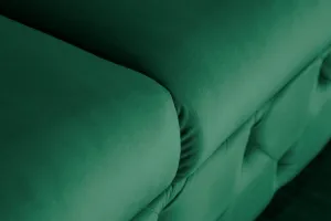 Chesterfield pohovka ZETHOS Dekorhome Sivá