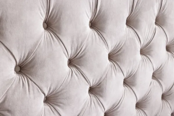 Chesterfield posteľ PALLAS Dekorhome Modrá