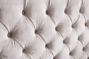 Chesterfield posteľ PALLAS Dekorhome Modrá