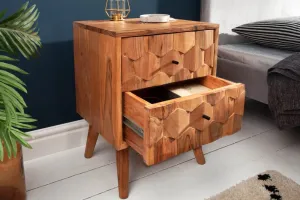 Nočný stolík KLEOPATRA Dekorhome Akácia