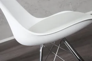Jedálenská stolička 4 ks IKAROS Dekorhome Čierna
