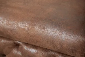 Chesterfield kreslo ZETHOS Dekorhome Sivá