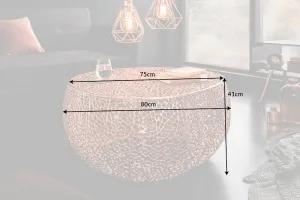 Konferenčný stolík ESUS 80 cm Dekorhome Medená