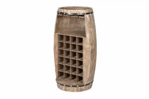 LuxD Regál na víno Winebar 97 cm hnedý
