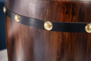LuxD Regál na víno Winebar 97 cm hnedý