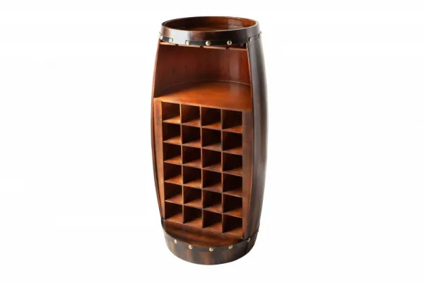 LuxD Regál na víno Winebar 97 cm hnedý