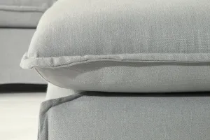 LuxD Dizajnová taburetka Eden 100 cm sivá
