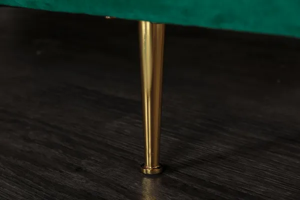 Leňoška DIRKÉ Dekorhome Smaragdová