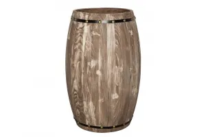LuxD Regál na víno Reed 80 cm, kávový