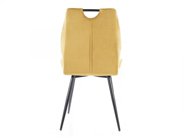 Signal Jedálenská stolička ARCO | Velvet Farba: Curry / Bluvel 68