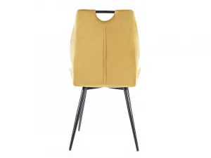 Signal Jedálenská stolička ARCO | Velvet Farba: Curry / Bluvel 68