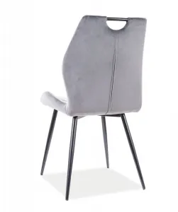 Signal Jedálenská stolička ARCO | Velvet Farba: Curry / Bluvel 68