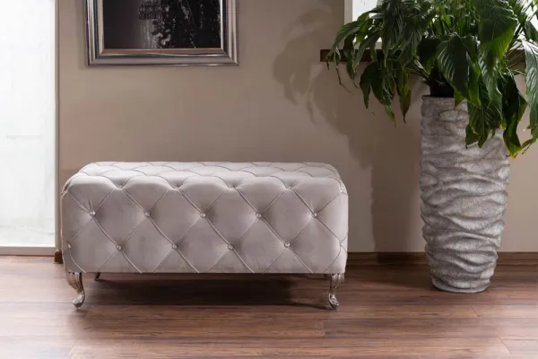 Taburet HESTIA VELVET Signal Béžová
