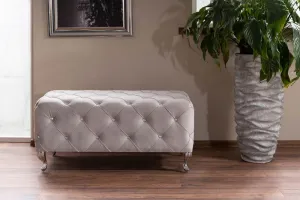 Taburet HESTIA VELVET Signal Béžová