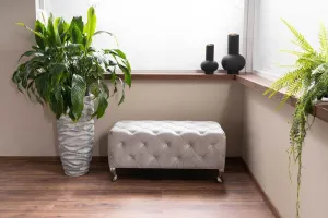 Taburet HESTIA VELVET Signal Béžová