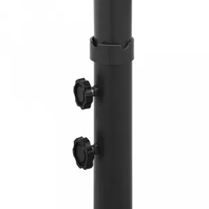 Dvojitý slnečník 600 x 290 cm Dekorhome Zelená