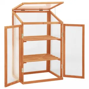 Skleník 60x45x100 cm Dekorhome Šedá