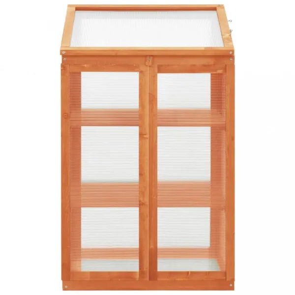 Skleník 60x45x100 cm Dekorhome Šedá