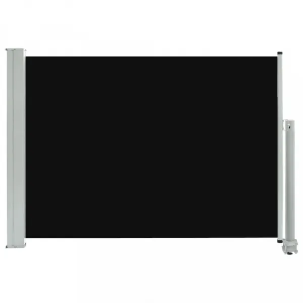 Zaťahovacia bočná markíza 80x300 cm Dekorhome Černá