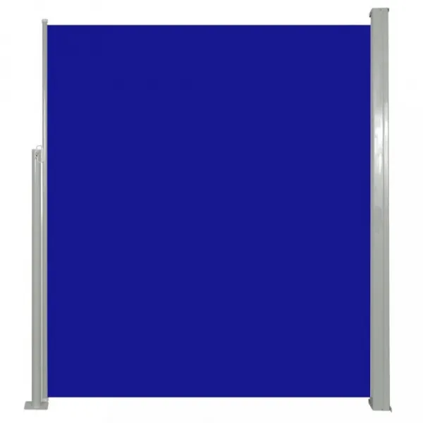 Zaťahovacia bočná markíza 160x500 cm Dekorhome Černá