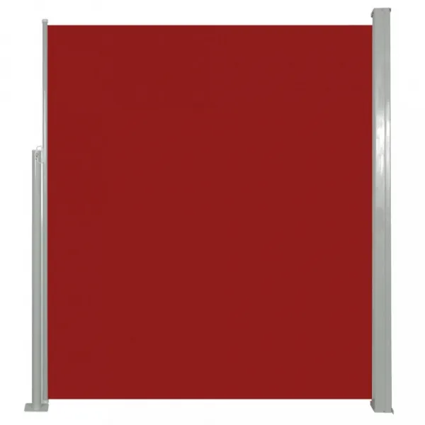Zaťahovacia bočná markíza 160x500 cm Dekorhome Černá