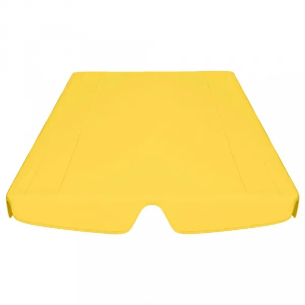 Strieška na záhradnú hojdačku 150/130x70/105 cm Dekorhome Černá