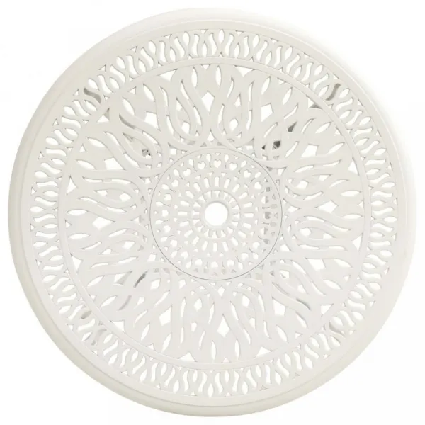 Záhradný bistro set 3 ks liaty hliník Dekorhome