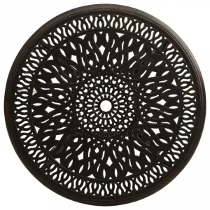 Záhradný bistro set 3 ks liaty hliník Dekorhome