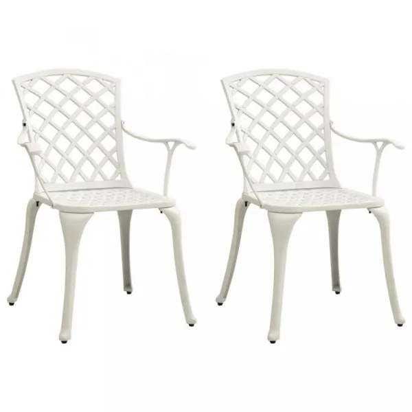 Záhradný bistro set 3 ks liaty hliník Dekorhome