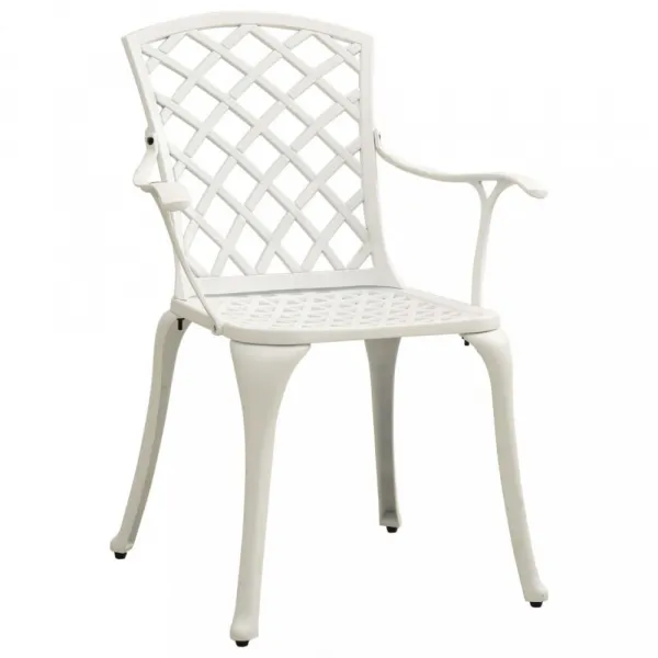 Záhradný bistro set 3 ks liaty hliník Dekorhome