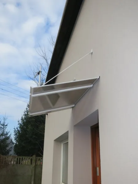 Strieška nad dvere SP1 120/70 hnedá Dekorhome