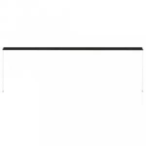 Zaťahovacia markíza 400x150 cm Dekorhome Bílá / modrá