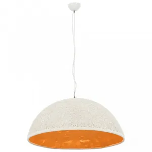 Závesná lampa 70 cm Dekorhome Černá / zlatá