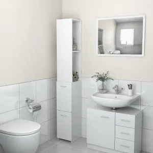 Kúpeľňová skrinka DTD Dekorhome Černá