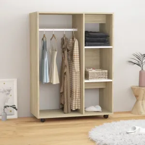 Šatníková skriňa DTD Dekorhome Beton