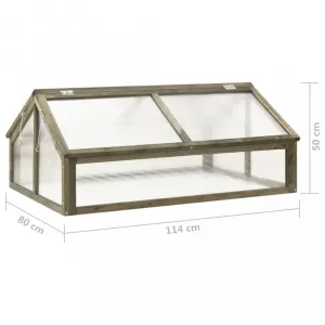 Parenisko 114x80x50 cm Dekorhome Hnědá