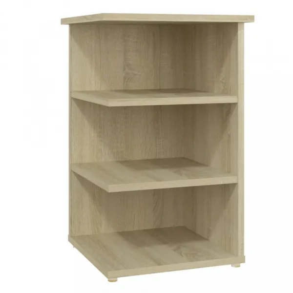 Regál DTD Dekorhome Černá